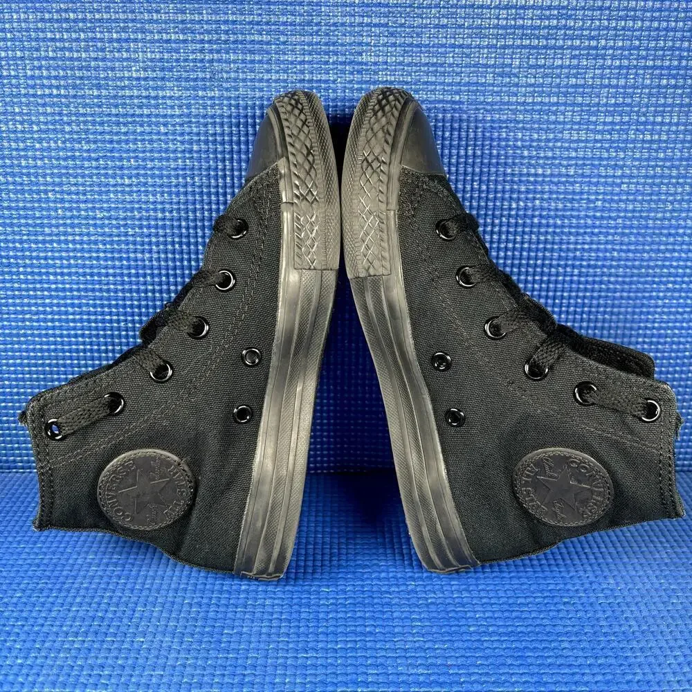 🔴 CONVERSE ALL STAR CHUCK TAYLOR Kids-Boys Size 13 Black Hi-Top Shoes 3S121